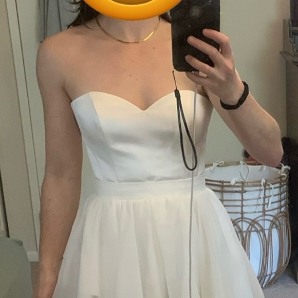 Wedding Dress - Tea-Length by Unona - Picture 3 of 4